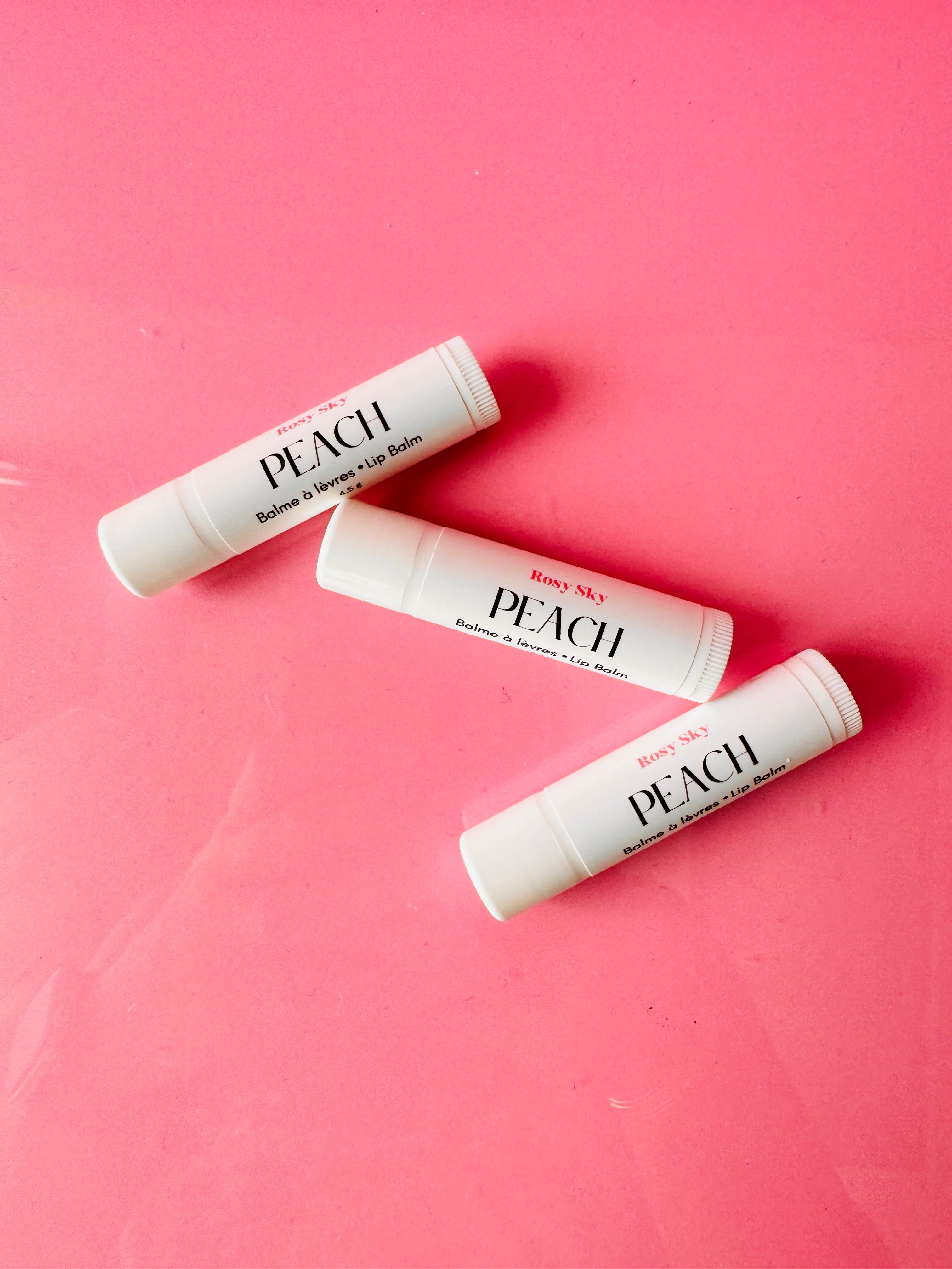 Peach Lip Balm